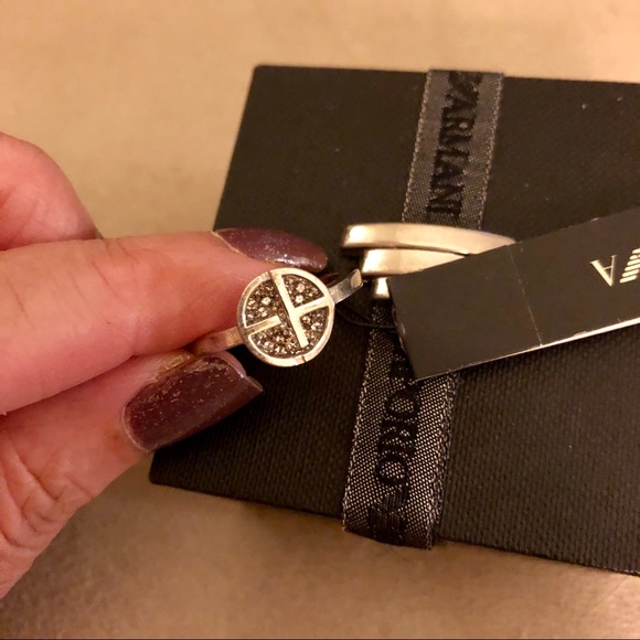 Emporia Armani Sterling Silver Ring - Picture 2 of 7